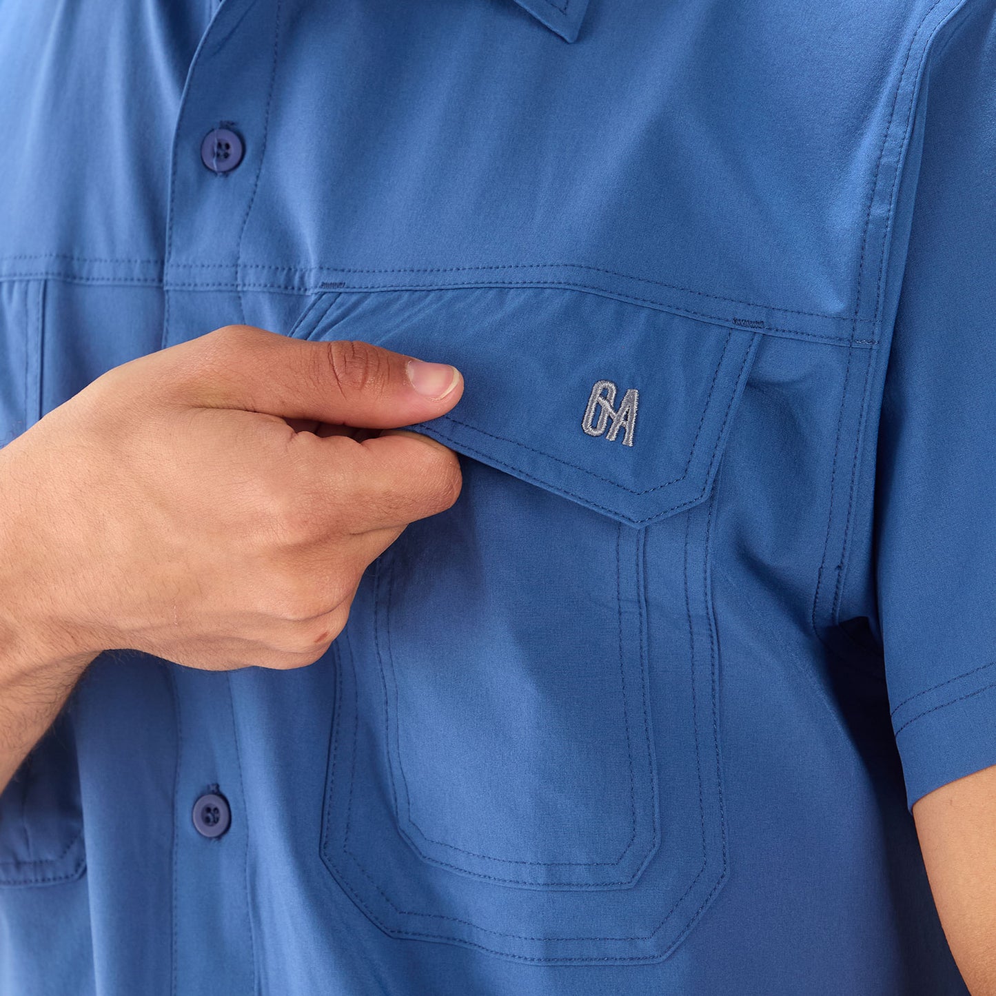 CAMISA HOMBRE LAS PERSLAS 2.0 MANGA CORTA / OUTDOOR ADVENTURE