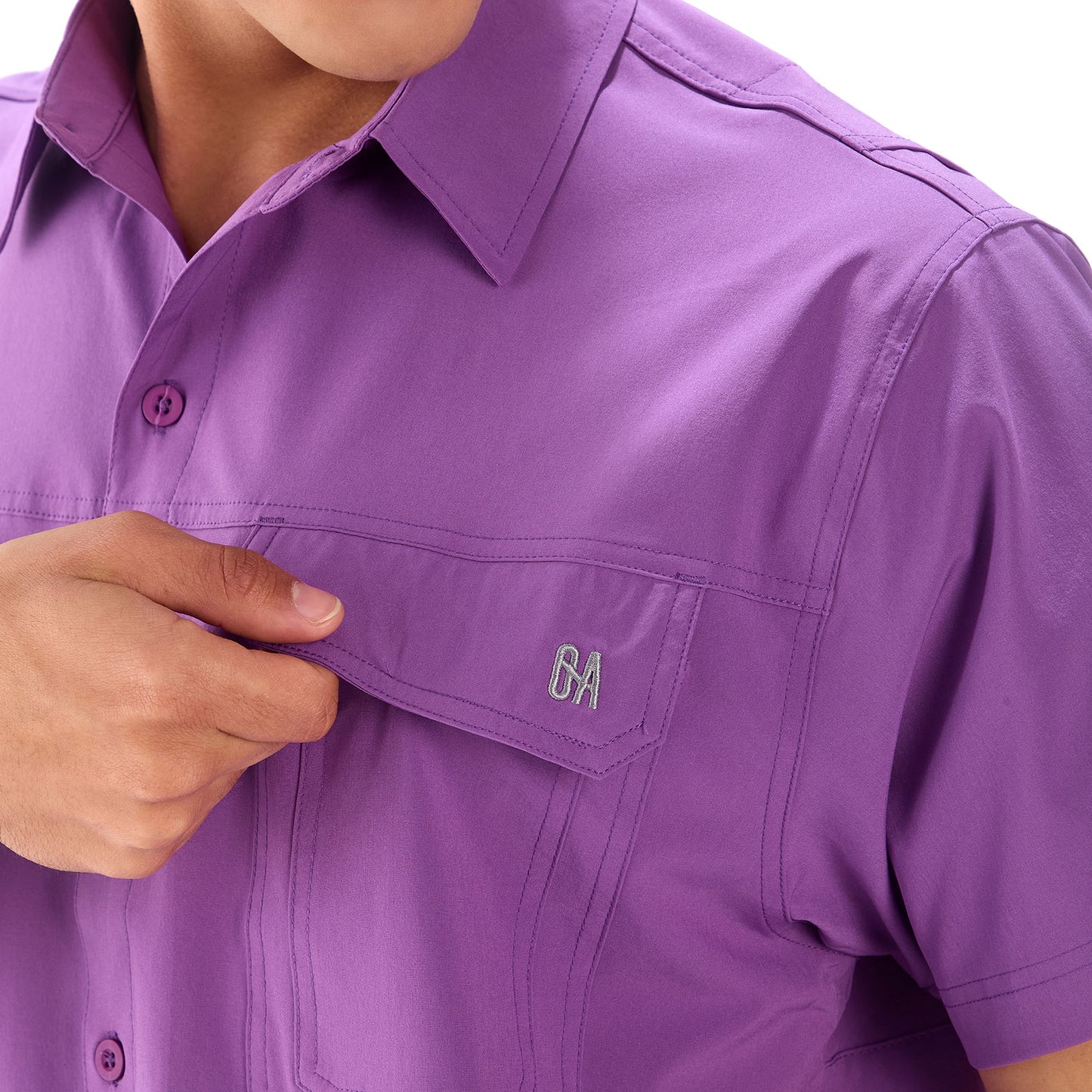 CAMISA HOMBRE LAS PERSLAS 2.0 MANGA CORTA / OUTDOOR ADVENTURE