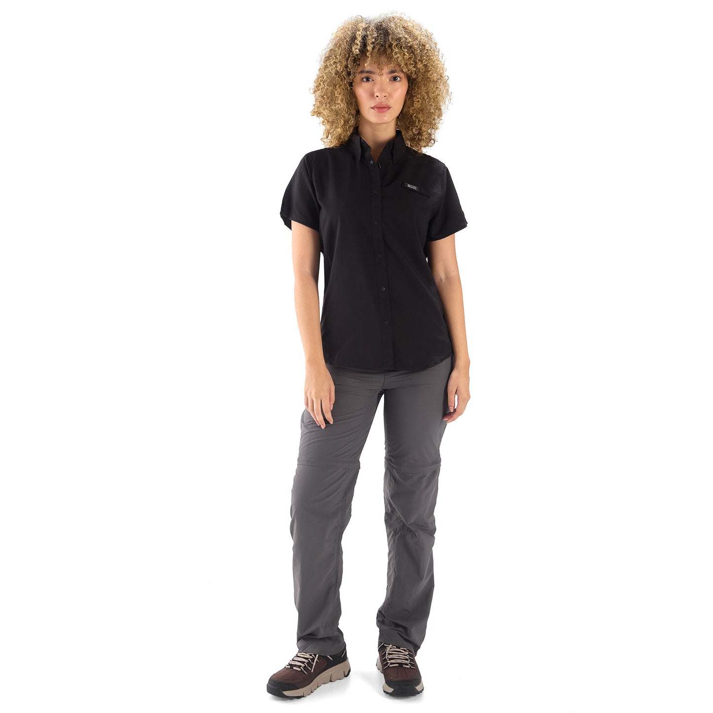 CAMISA MUJER SAMARA MANGA CORTA / OUTDOOR ADVENTURE