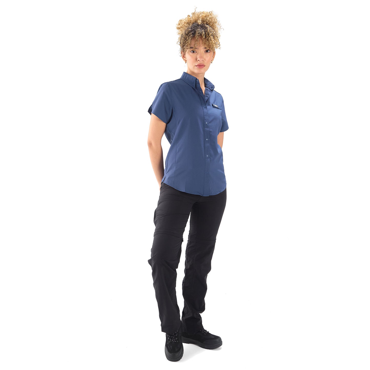 CAMISA MUJER SAMARA MANGA CORTA / OUTDOOR ADVENTURE