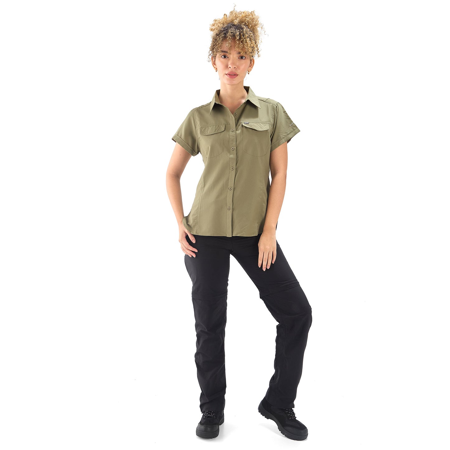 CAMISA MUJER OROSI MANGA CORTA / OUTDOOR ADVENTURE