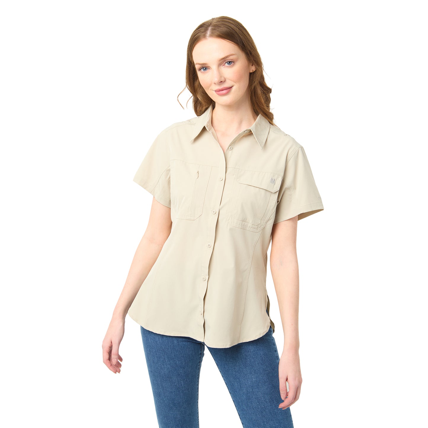 CAMISA DE DAMA / LAS PERLAS 2.0 S/S / OUTDOOR ADVENTURE