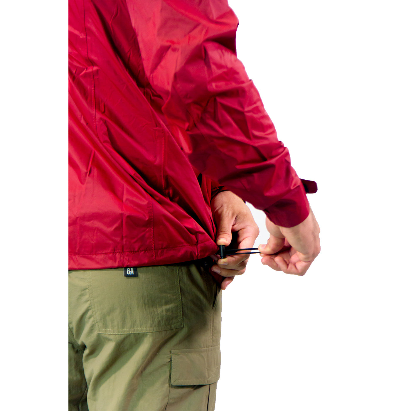 Chaqueta Impermeable Anton Roja Hombre | Outdoor Adventure Colombia