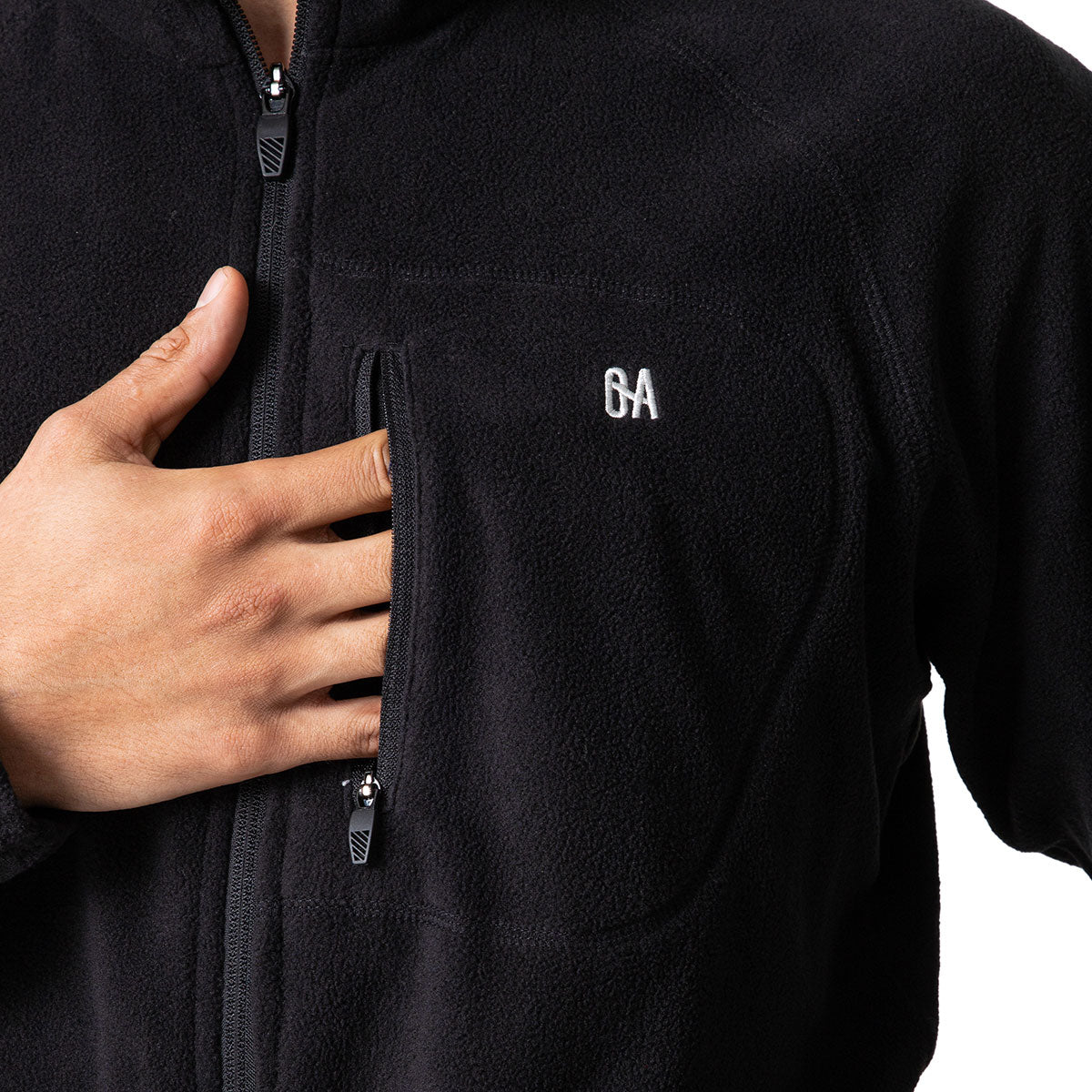 Fleece Polar Irazu OA Hombre Negro | Outdoor Adventure Colombia