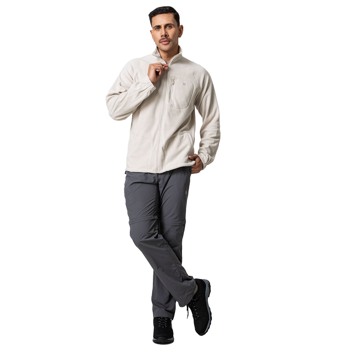 Fleece Polar Irazu OA Hombre Beige | Outdoor Adventure Colombia