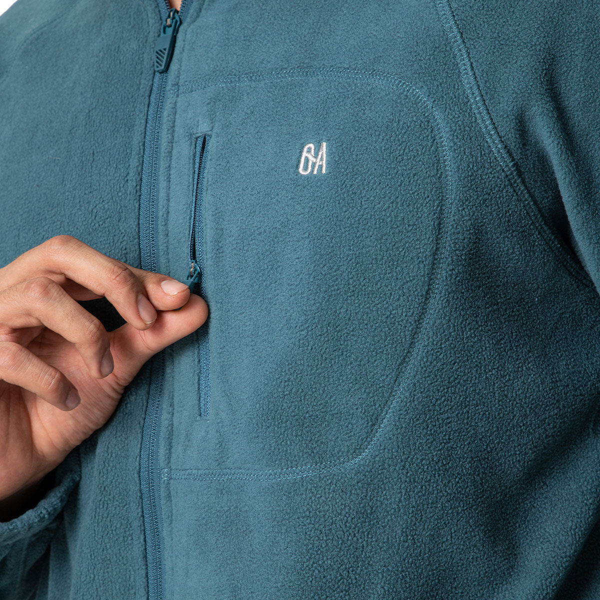 Fleece Polar OA Hombre Verde | Outdoor Adventure Colombia