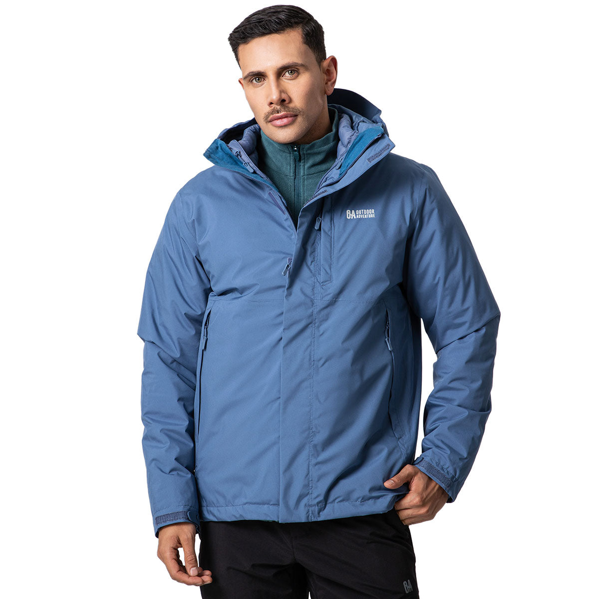 Chaqueta 3 en 1 OA Tajamulco Azul | Outdoor Adventure Colombia