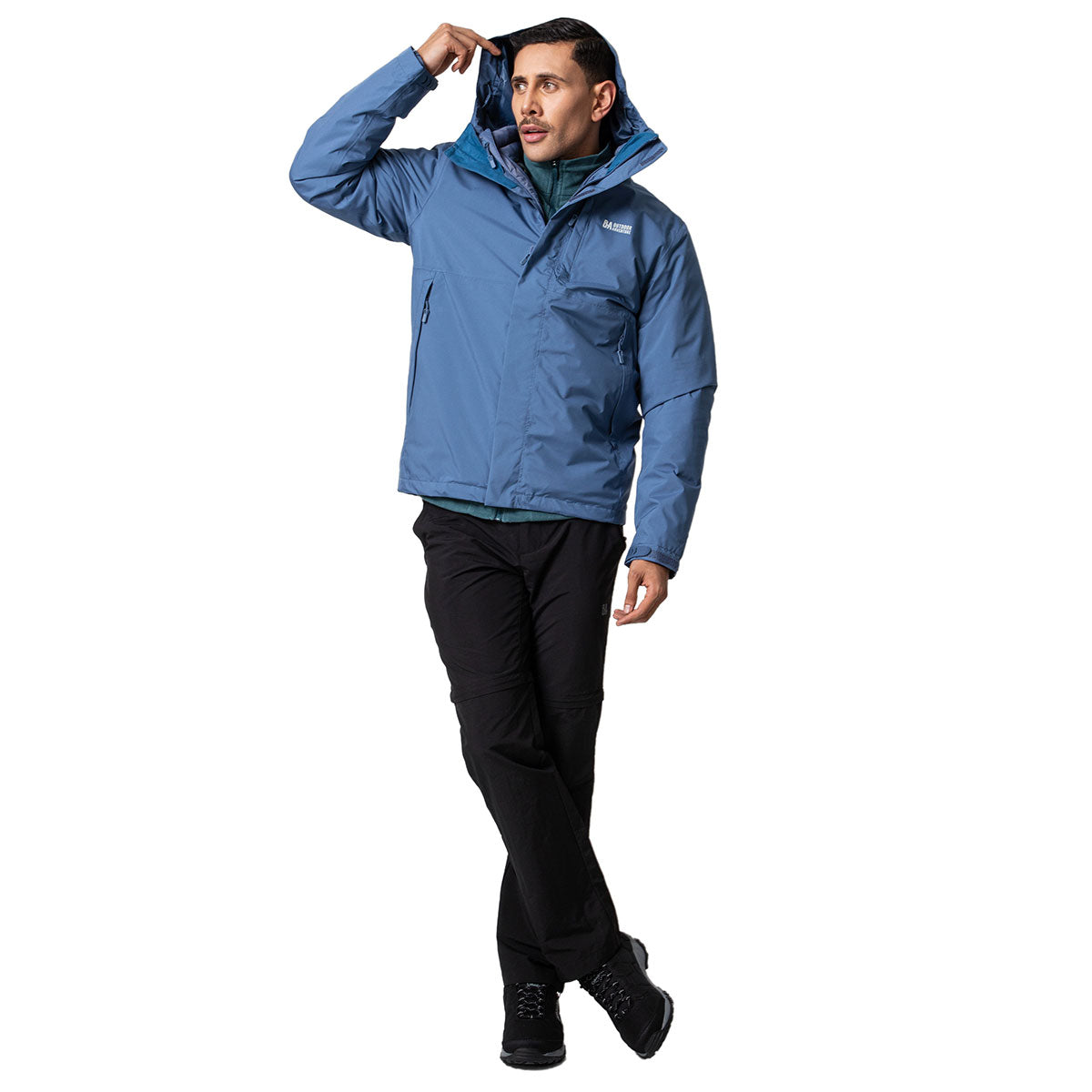 Chaqueta 3 en 1 OA Tajamulco Azul | Outdoor Adventure Colombia