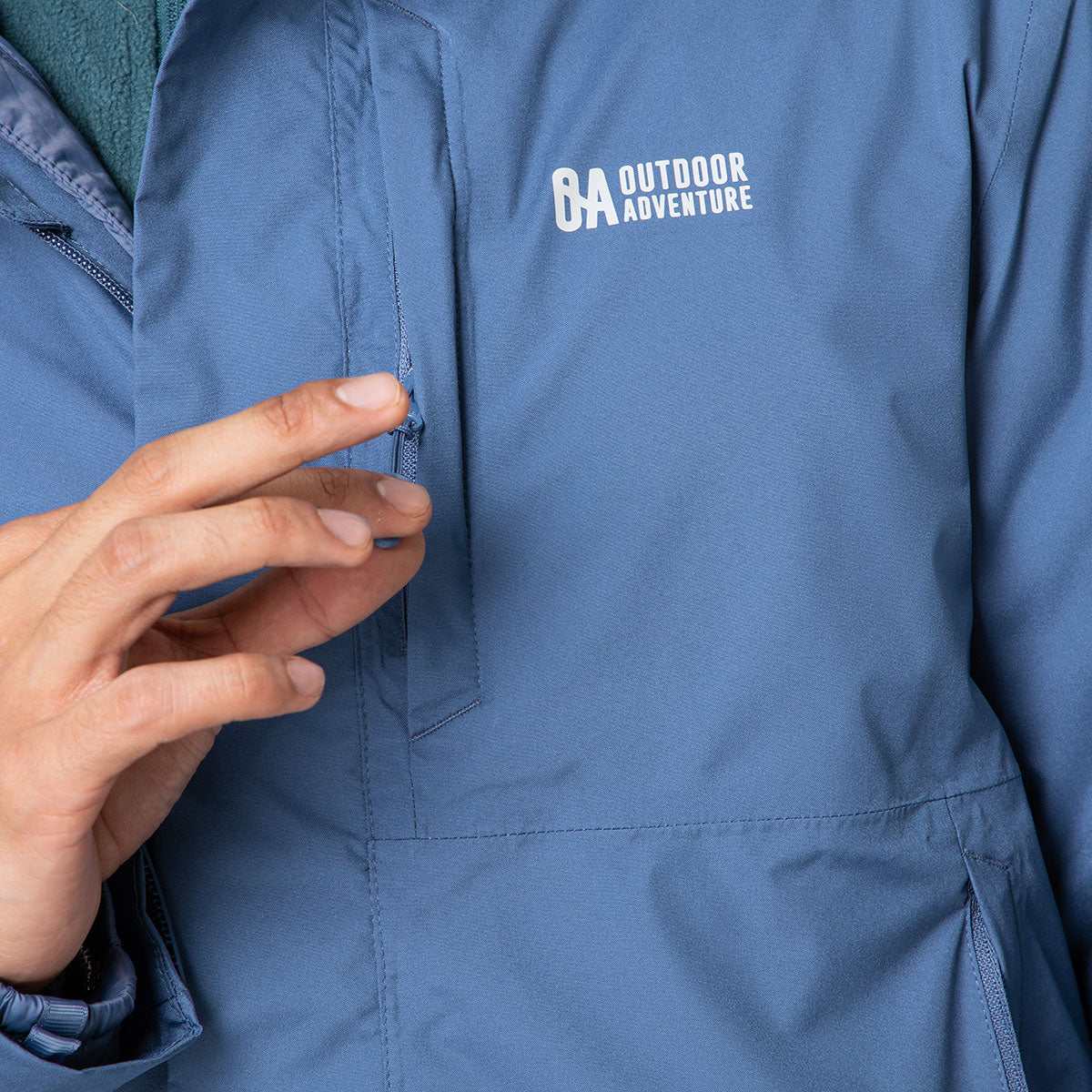 Chaqueta 3 en 1 OA Tajamulco Azul | Outdoor Adventure Colombia