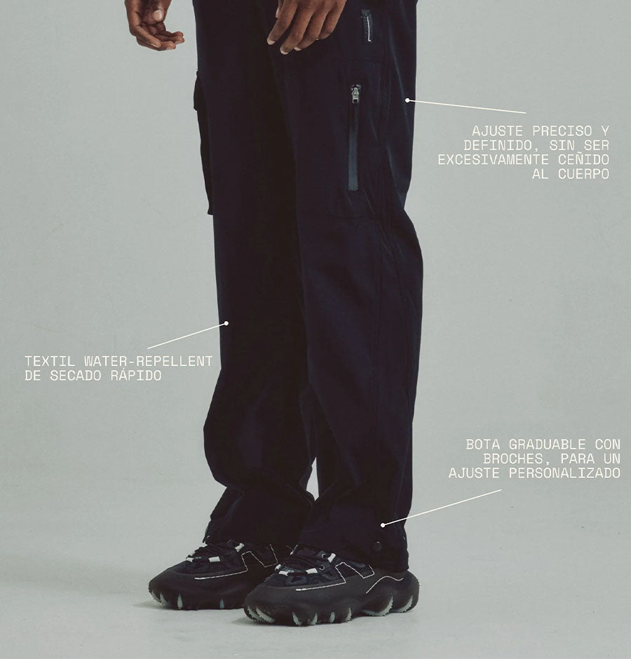 SEMI FIT IRON PANTS / REMANENCE