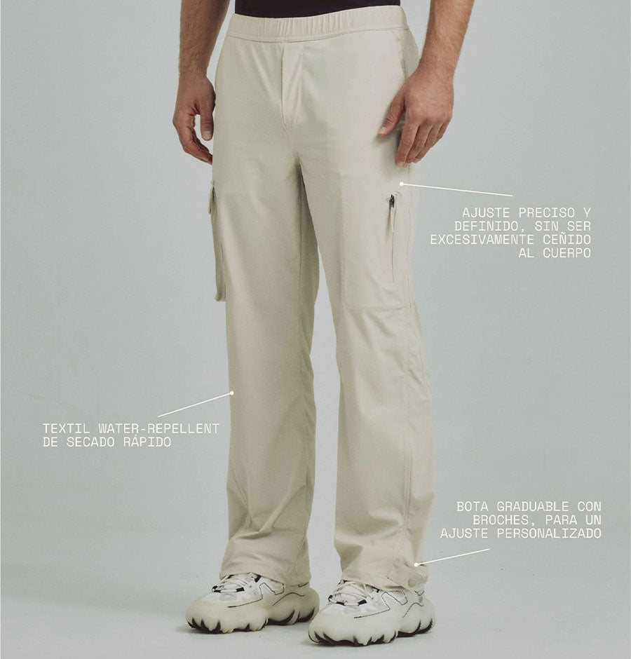 SEMI FIT IRON PANTS / REMANENCE