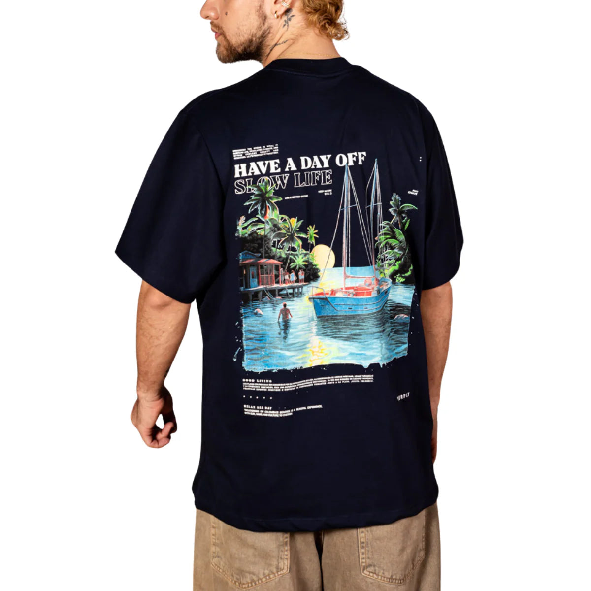 CAMISETA HOMBRE / MIX PECES / SURFLY