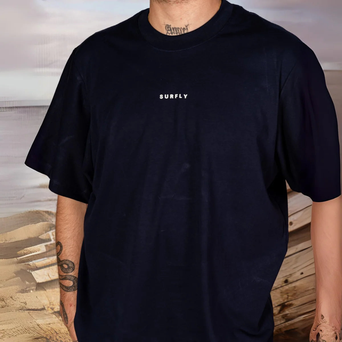CAMISETA HOMBRE / MIX PECES / SURFLY
