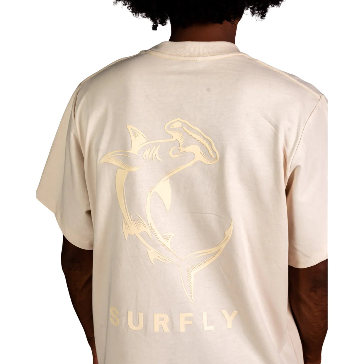 CAMISETA HOMBRE/ TIBURON MARTILLO ALTA / SURFLY
