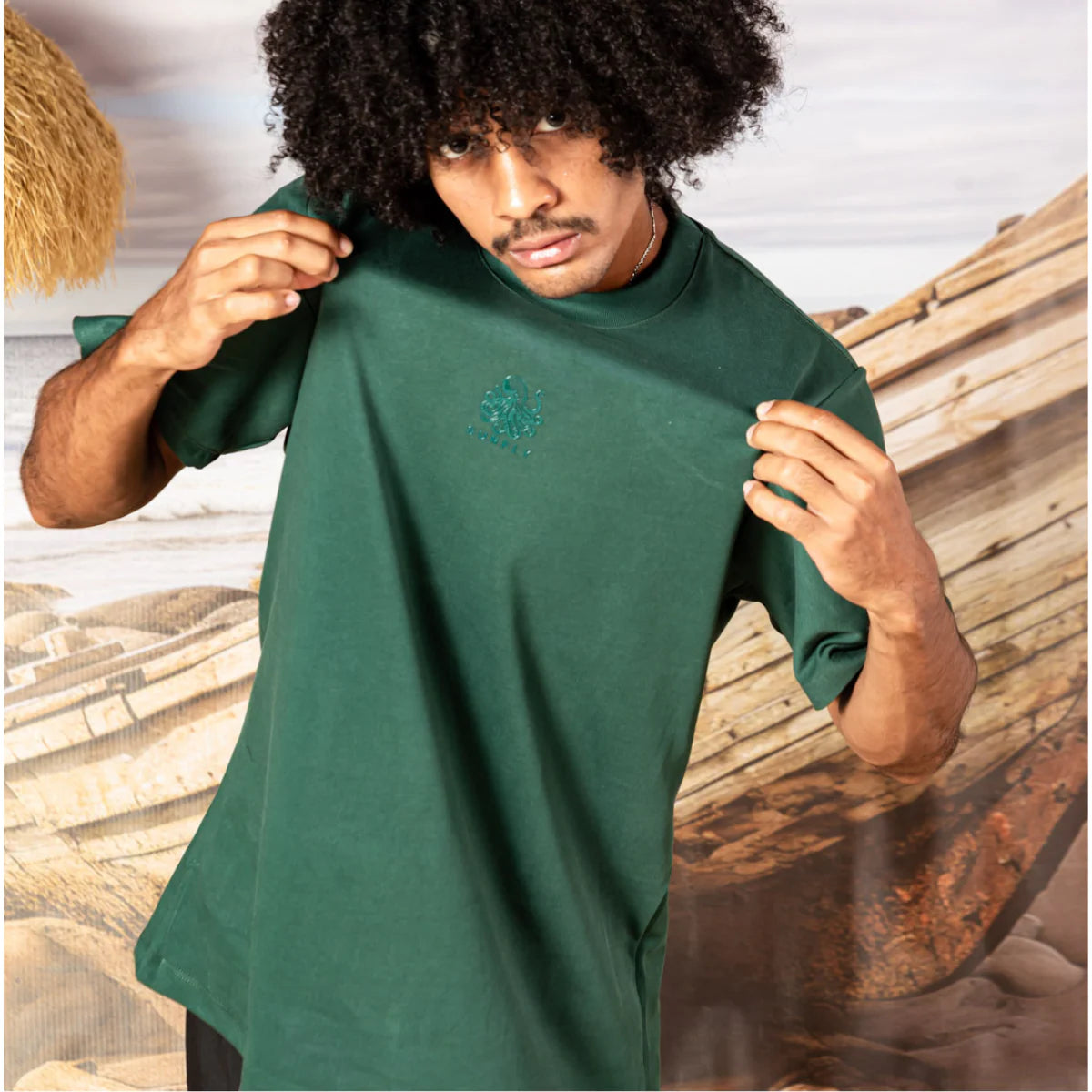 CAMISETA HOMBRE / PULPO ALTA BRILLANTE / SURFLY