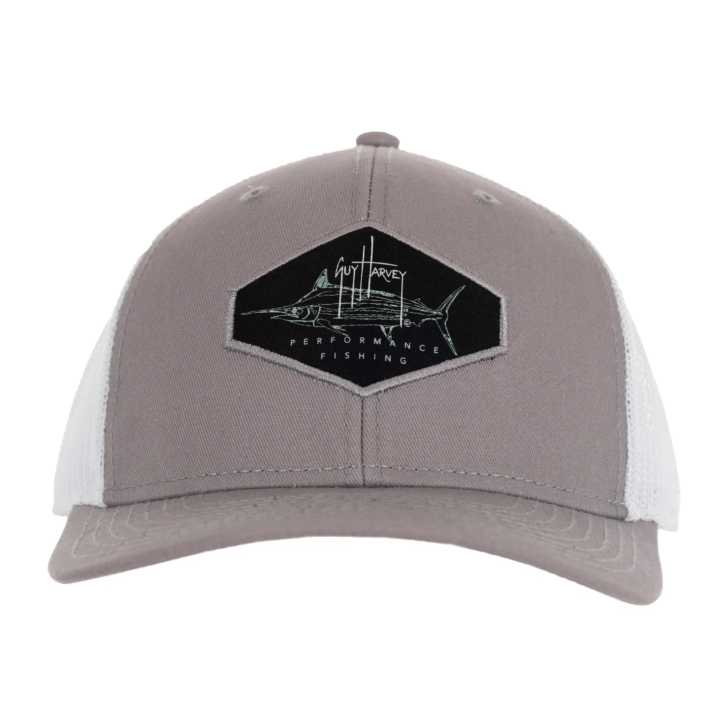 Gorra De Hombre Guy Harvey Logo Gris | Outdoor Adventure Colombia