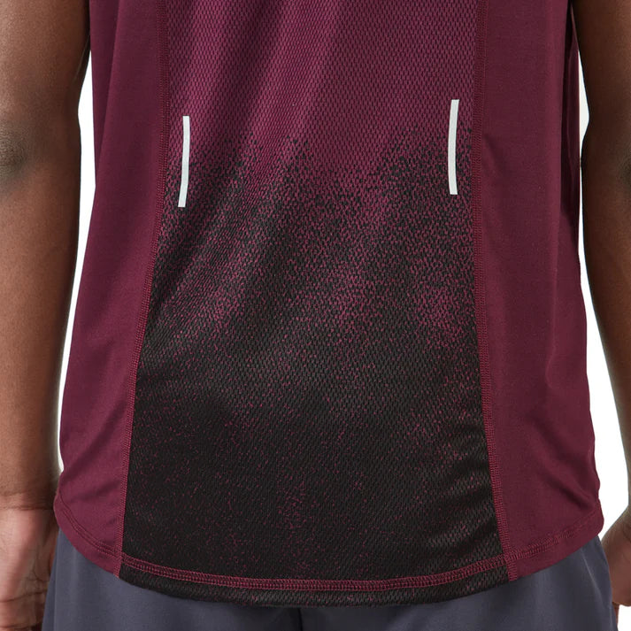 CAMISETA HOMBREDEPORTIVA MANGA CORTA BERENJEN / OUTDOOR ADVENTURE