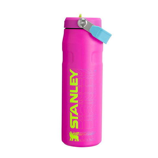 TERMO ICEFLOW FLIP STRAW LID 24 OZ (710 ML) VIVID VIOLET REVERB / STANLEY