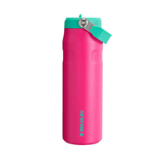TERMO ICEFLOW FLIP STRAW LID 24 OZ (710 ML) PASSION PINK / STANLEY