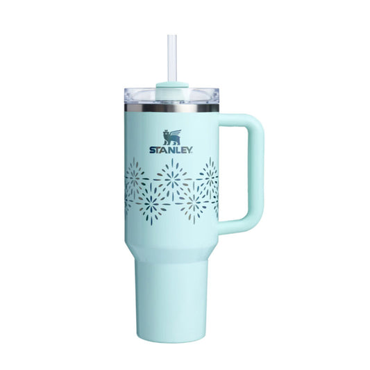 TERMO QUENCHER H2.0 FLOWSTATE TUMBLER 40OZ (1.2 LITROS)  SEAGLASS GLOSS / STANLEY