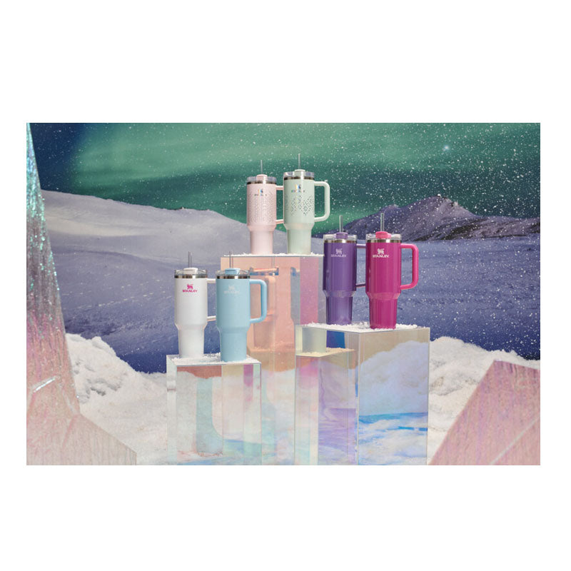TERMO QUENCHER H2.0 FLOWSTATE TUMBLER 40OZ (1.2 LITROS) POWDER BLUE CRUSH / STANLEY