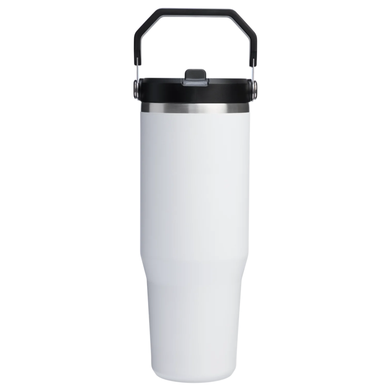 TERMO ICEFLOW FLIP STRAW TUMBLER 2.0 30OZ (887ML) CHALK / STANLEY