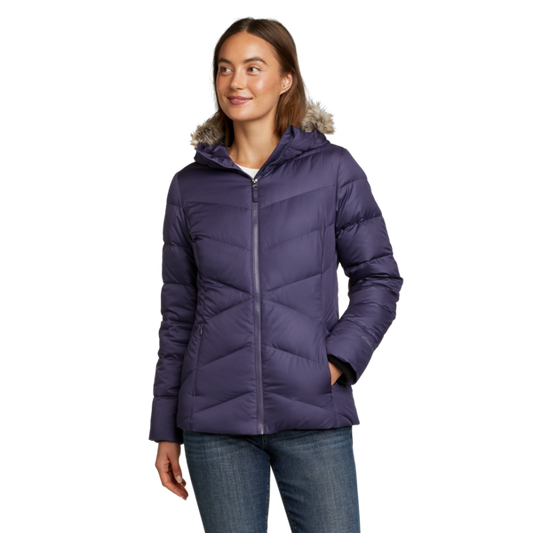 CHAQUETA MUJER/ CLASSIC HOODED / EDDIE BAUER