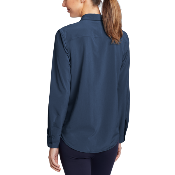 CAMISA MUJER ESCAPELITE MANGA LARGA / EDDIE BAUER