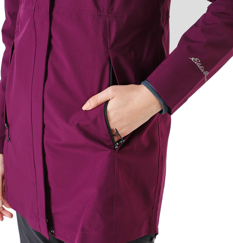 Chaqueta Eddie Bauer Cloud Cap 2.0 Purpura Mujer | Outdoor Adventure Colombia
