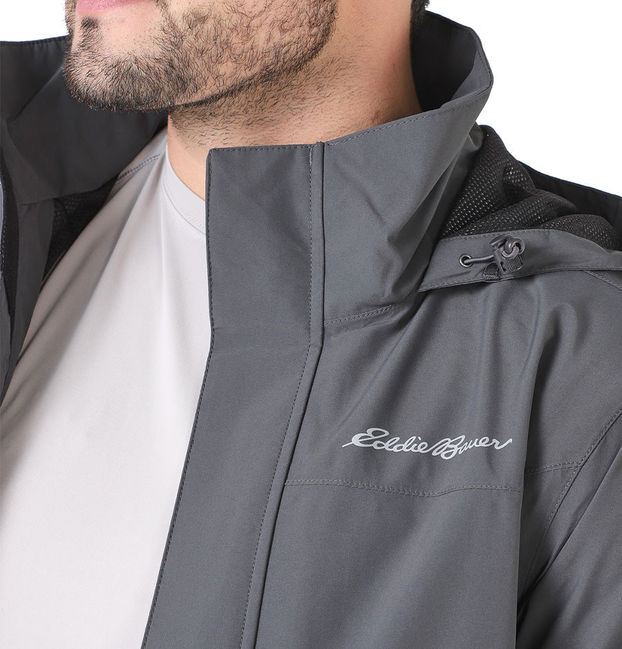 Chaqueta Eddie Bauer Rainfoil® Gris Hombre | Outdoor Adventure Colombia