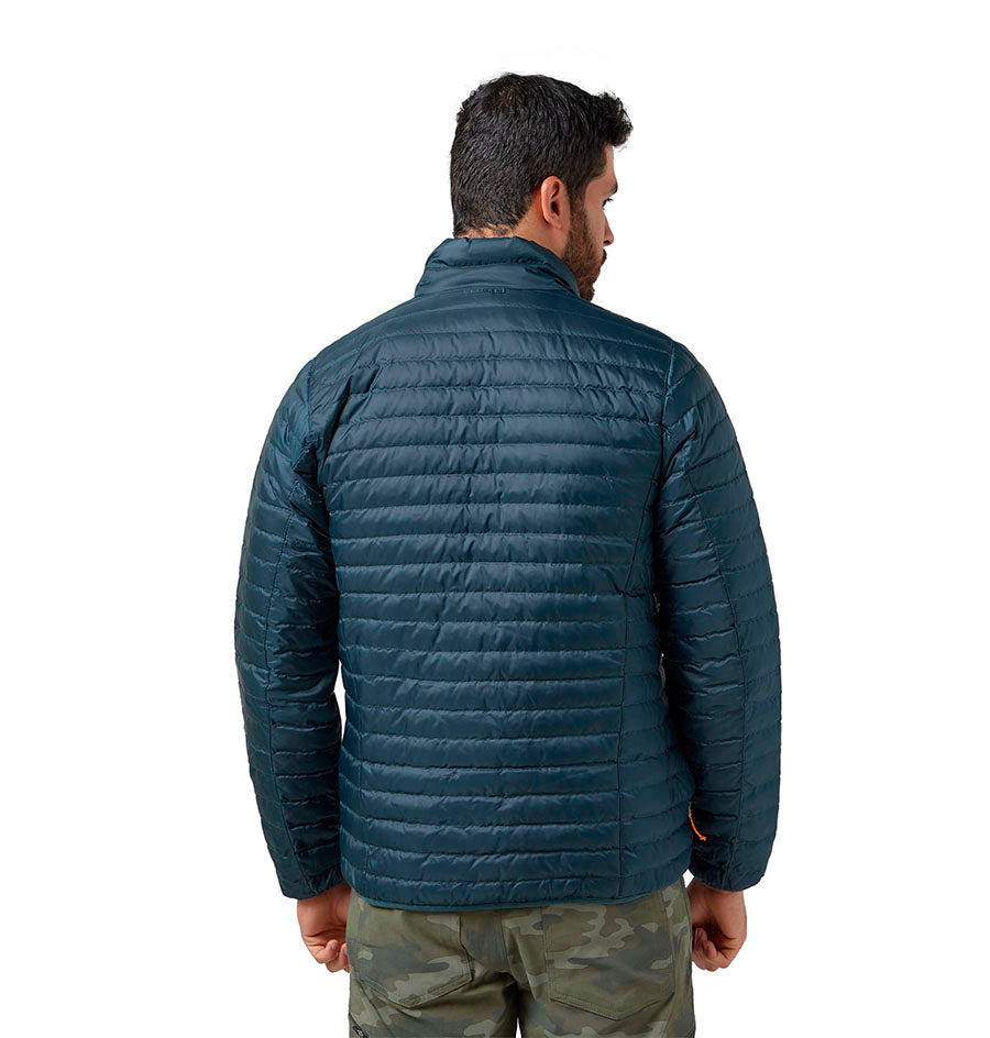 Chaqueta Eddie Bauer Microlight Down Azul Hombre | Outdoor Adventure Col