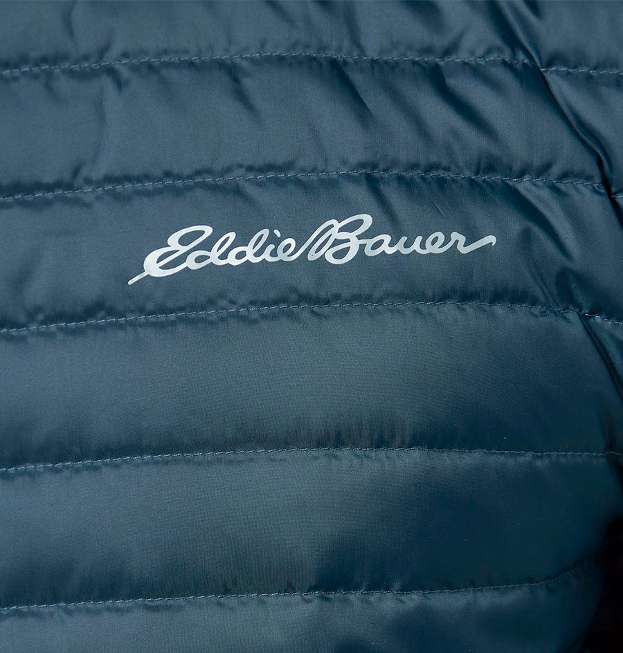 Chaqueta Eddie Bauer Microlight Down Azul Hombre | Outdoor Adventure Col