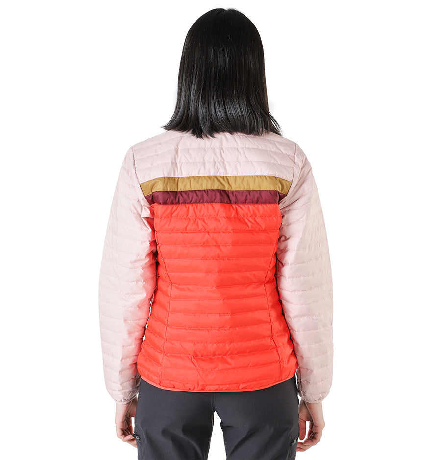 Chaqueta Eddie Bauer Microlight Down Rosada Mujer |Outdoor Adventure Colombia