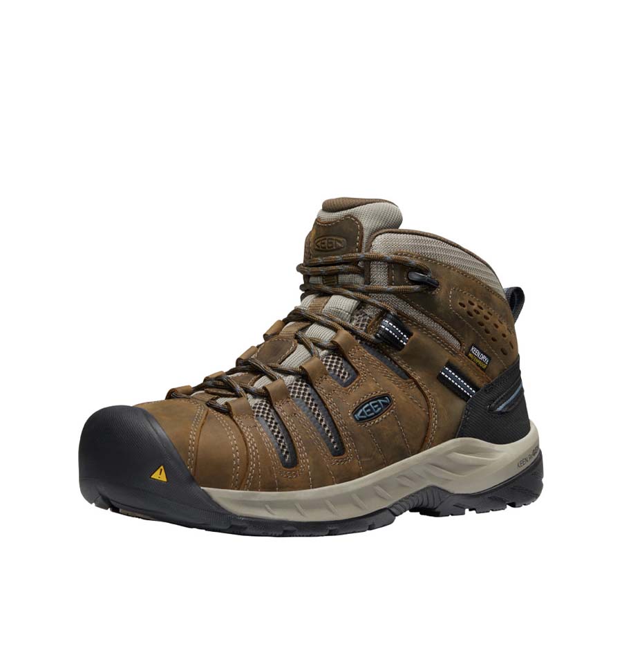 Botas Keen Flint II Mid WP Cafés Hombre | Outdoor Adventure Colombia