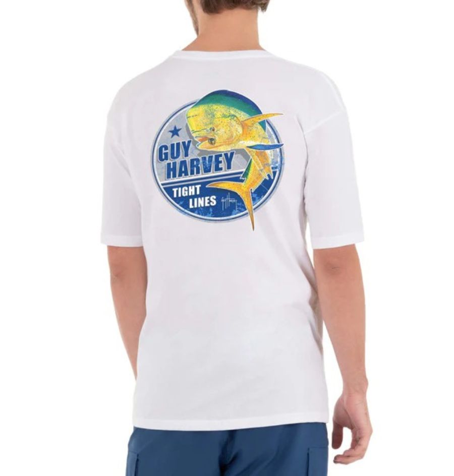 Camiseta Guy Harvey Tightlines Hombre | Outdoor Adventure Colombia