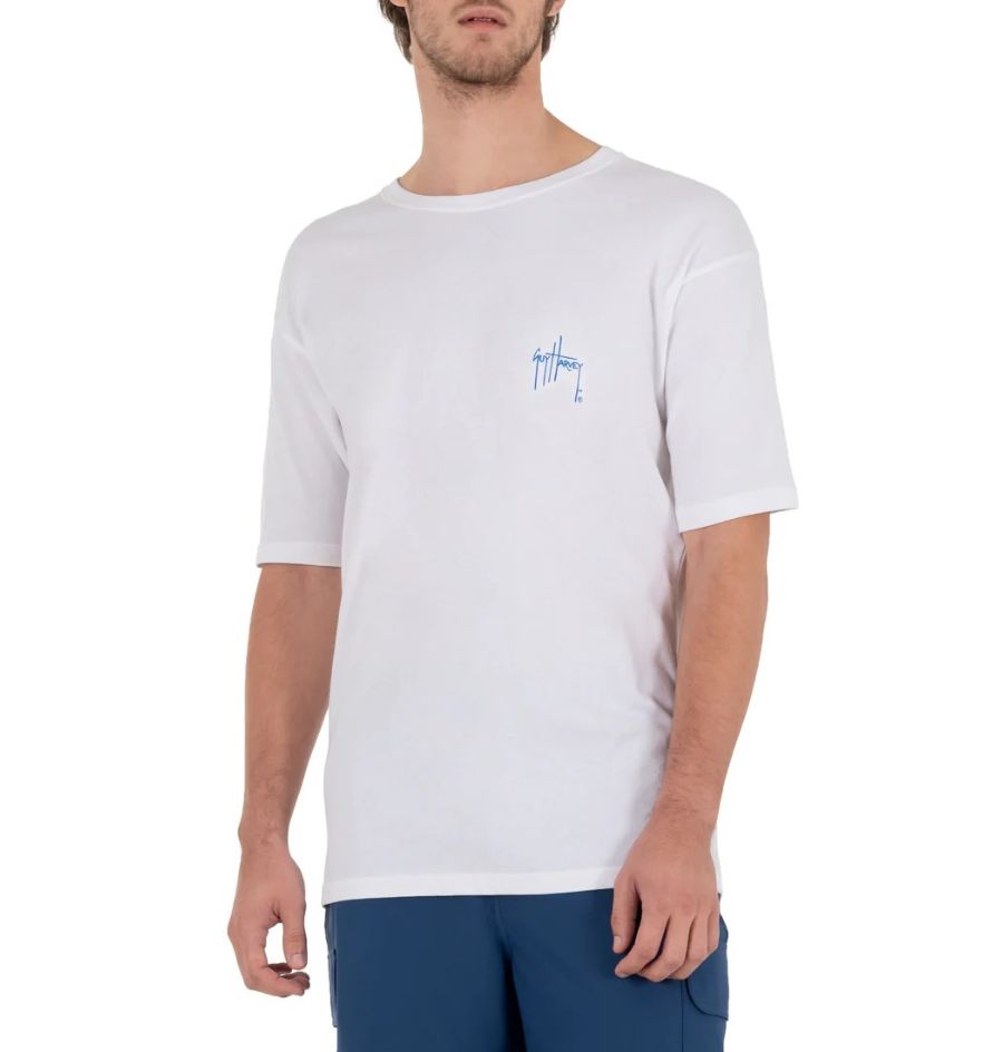 CAMISETA DE HOMBRE MANGA CORTA FLORIDA SWORD / GUY HARVEY