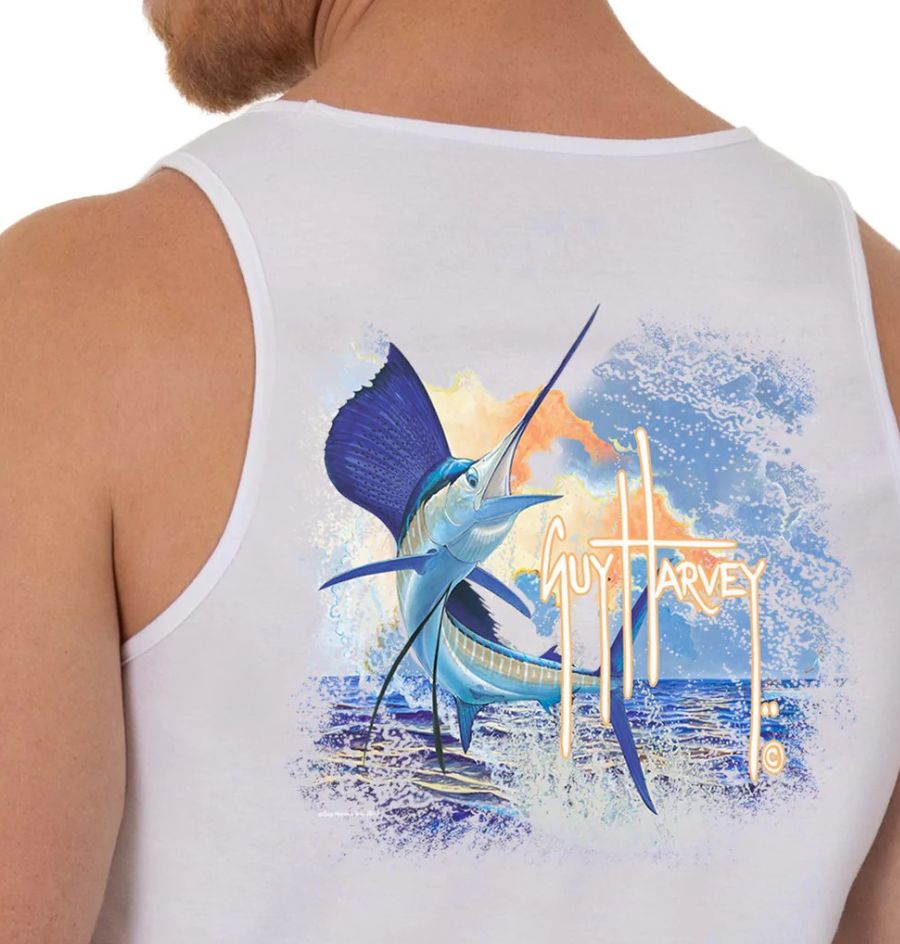 ESQUELETO DE HOMBRE SUNSET SAILFISH / GUY HARVEY