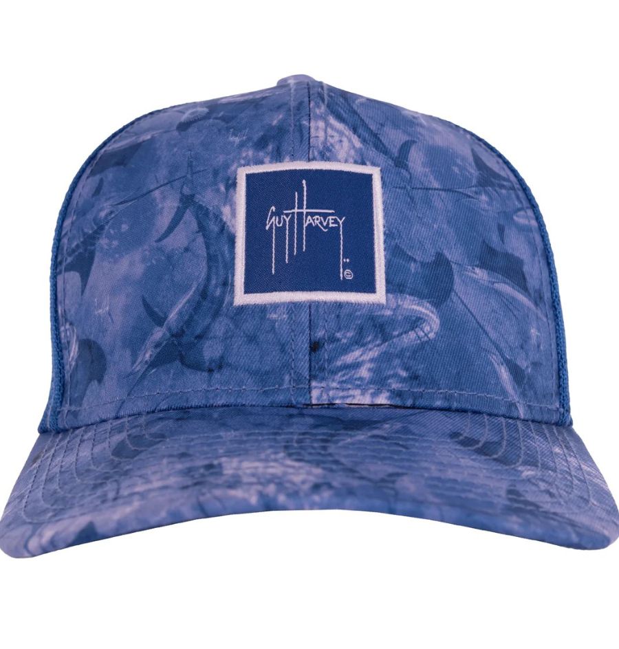 Gorra De Hombre Guy Harvey Azul | Outdoor Adventure Colombia