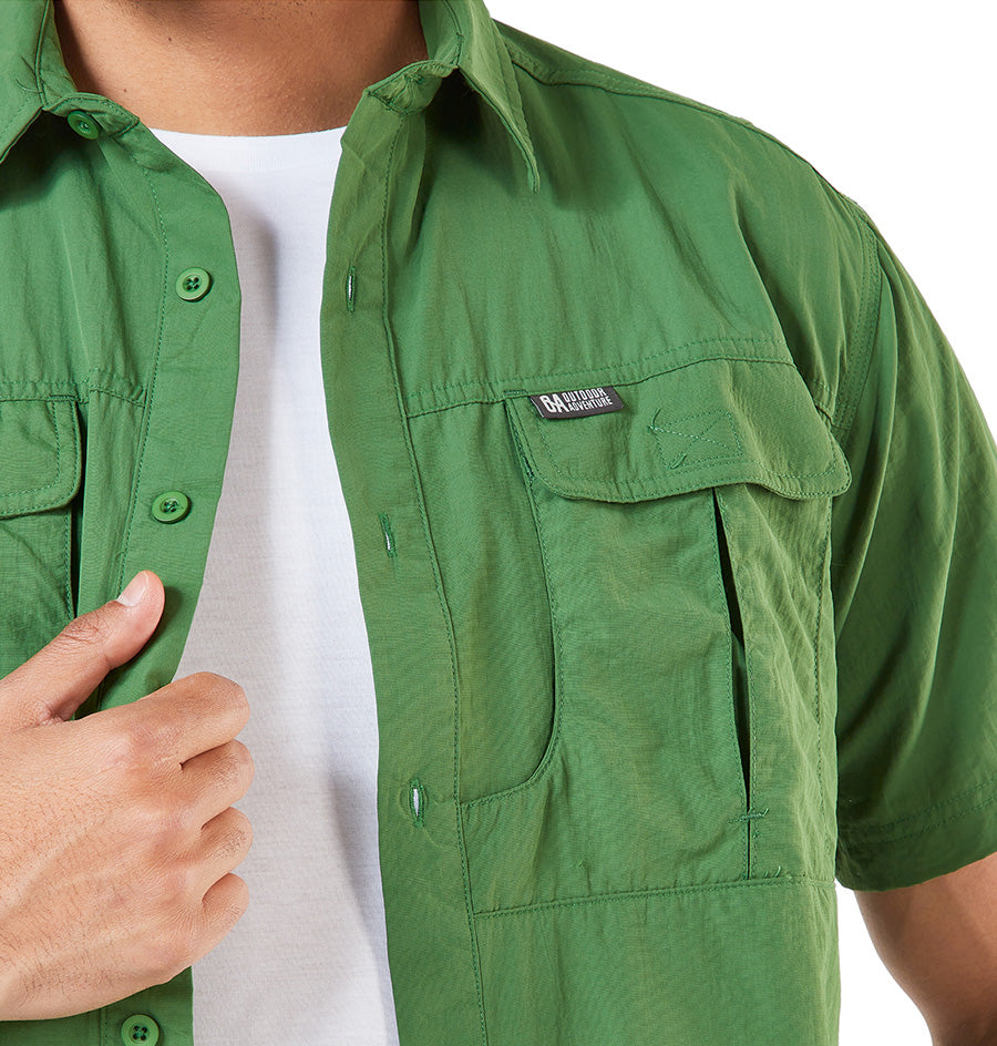 CAMISA DE HOMBRE OROSI MANGA CORTA / OUTDOOR ADVENTURE