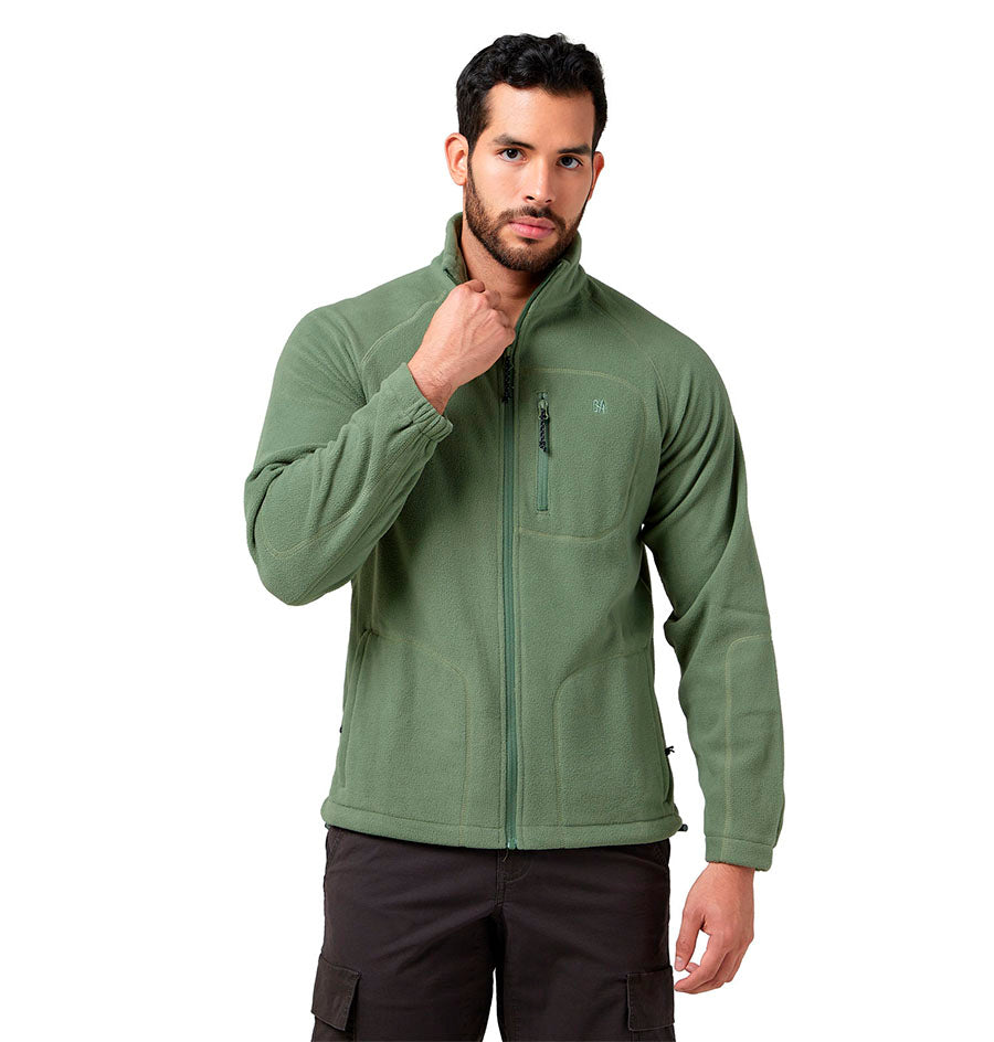 Fleece Verde OA Kamuk Hombre | Outdoor Adventure Colombia
