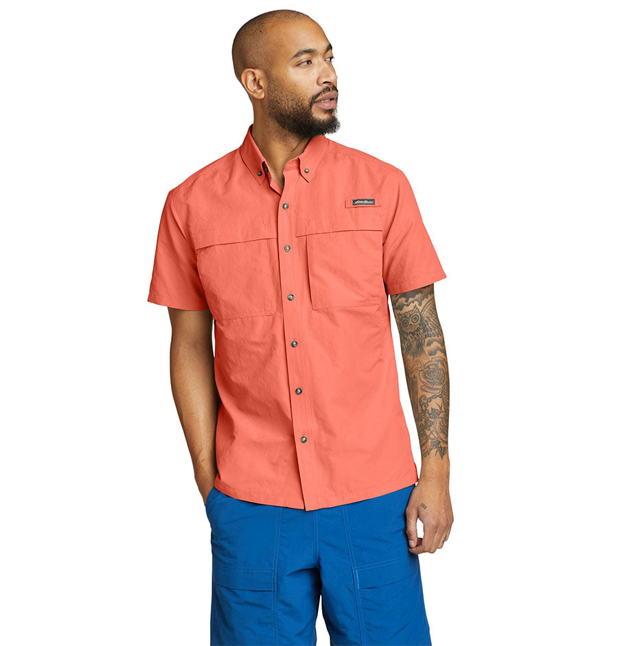 CAMISA HOMBRE RIPSTOP GUIDE MC / EDDIE BAUER