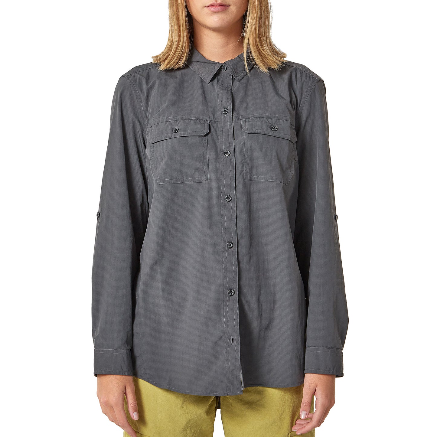 CAMISA MUJER/ MOUNTAIN RIPSTOP MANGA LARGA / EDDIE BAUER