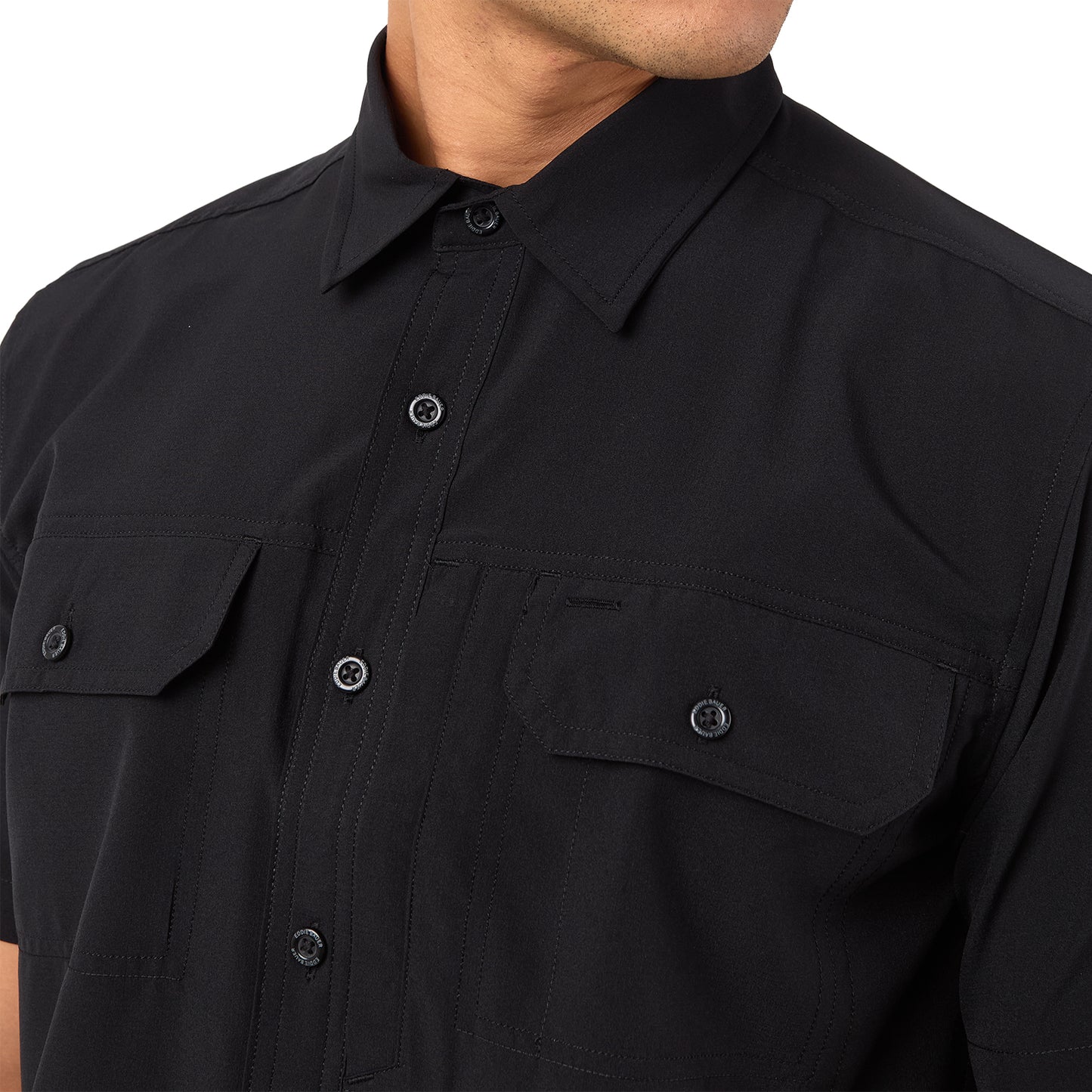 CAMISA HOMBRE/ ATLAS EXPLORATION FLEX MC / EDDIE BAUER