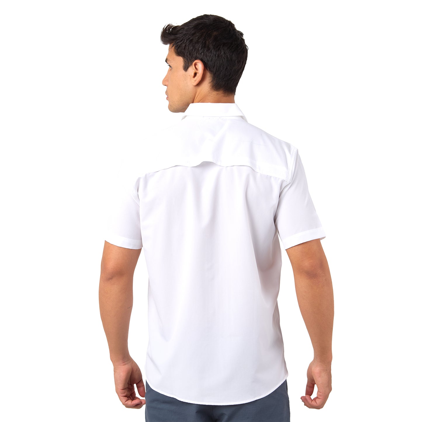 CAMISA HOMBRE/ ATLAS EXPLORATION FLEX MC / EDDIE BAUER