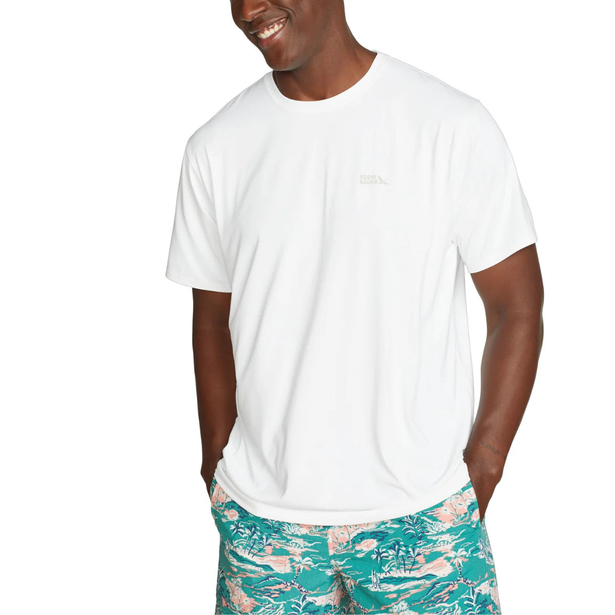 SUETER HOMBRE/ SOLARFOIL UPF CREW MC / EDDIE BAUER