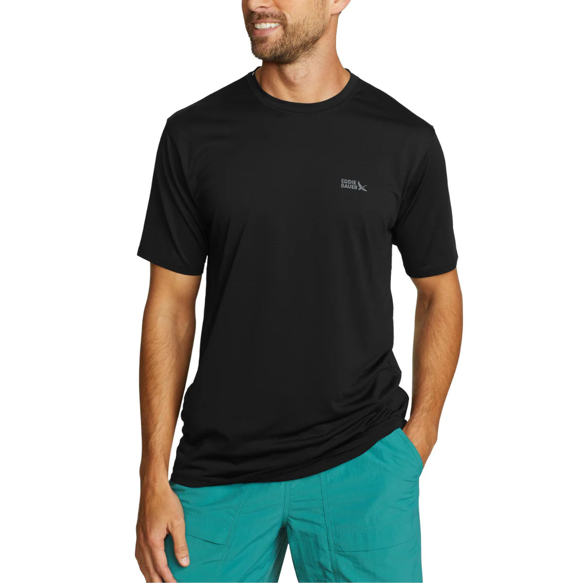 SUETER HOMBRE/ SOLARFOIL UPF CREW MC / EDDIE BAUER