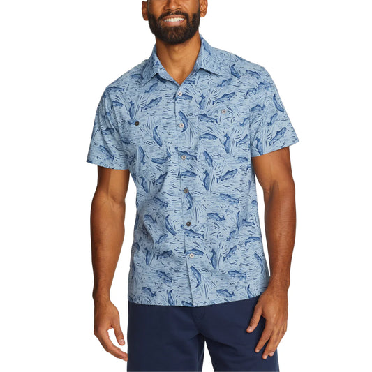 CAMISA HOMBRE/ RAINIER 3.0 PRINT MC / EDDIE BAUER