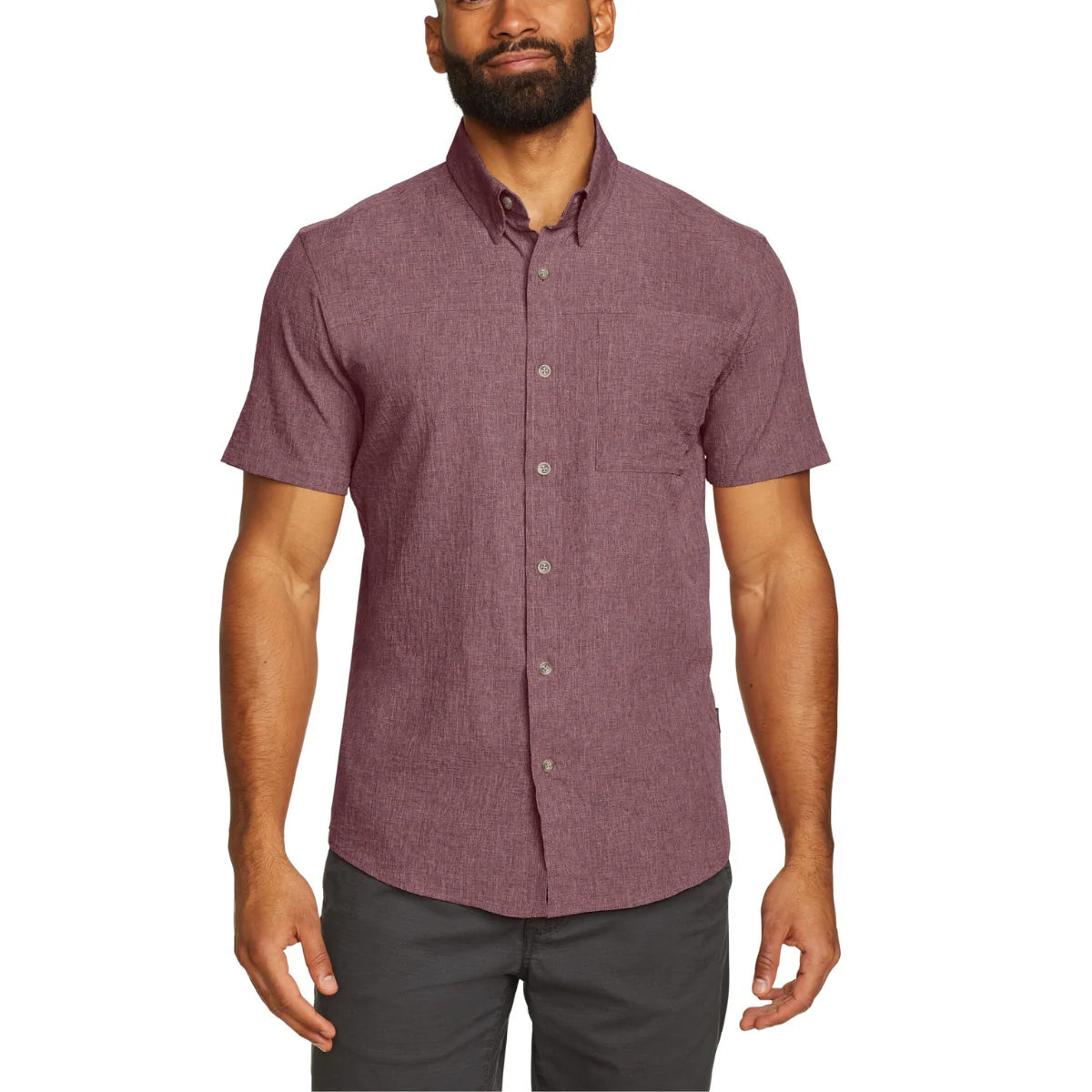 CAMISA HOMBRE/ TREADWAY MC / EDDIE BAUER