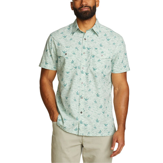 CAMISA HOMBRE/ MOUNTAIN PRINT MC / EDDIE BAUER