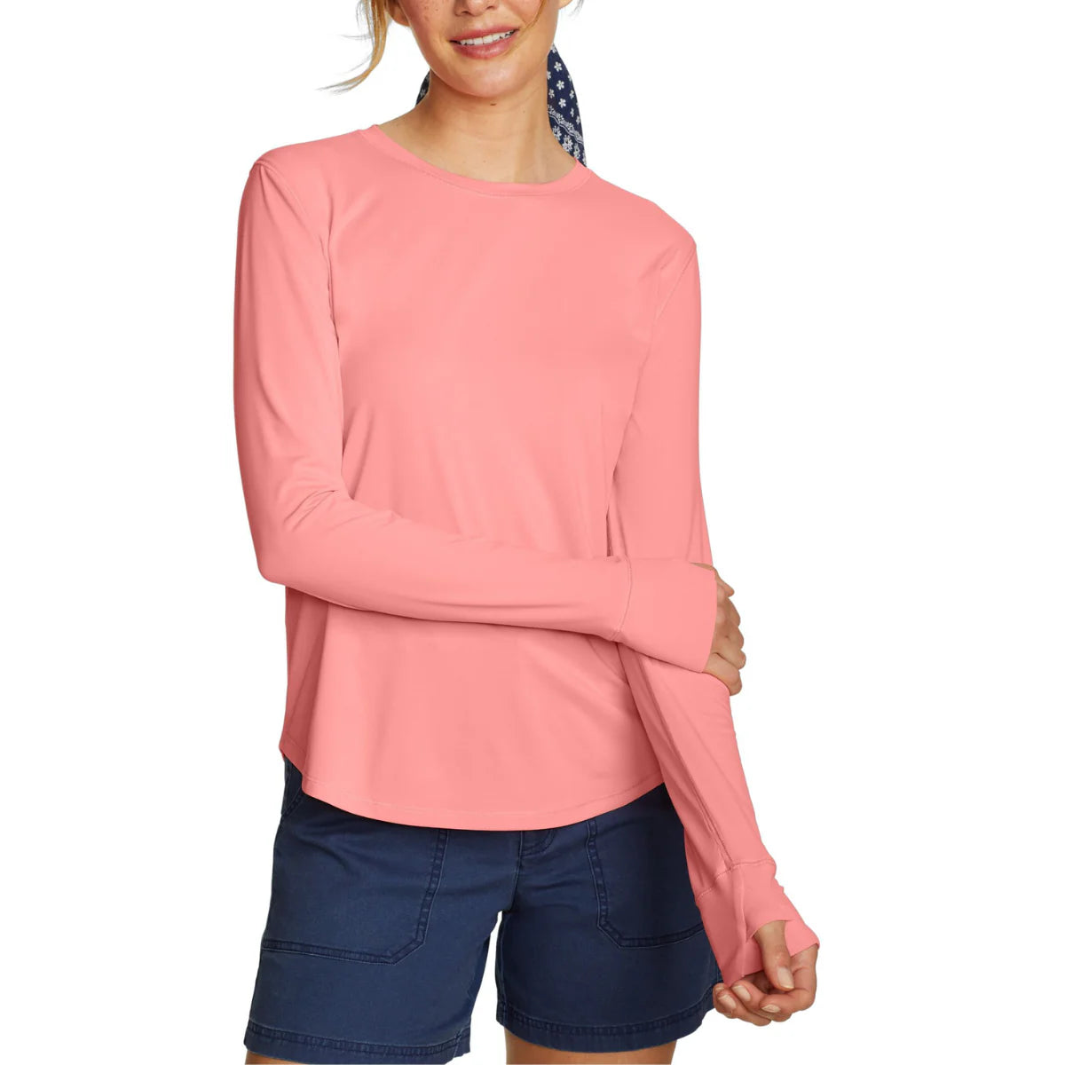 SUETER MUJER/ SOLARFOIL TEE ML / EDDIE BAUER